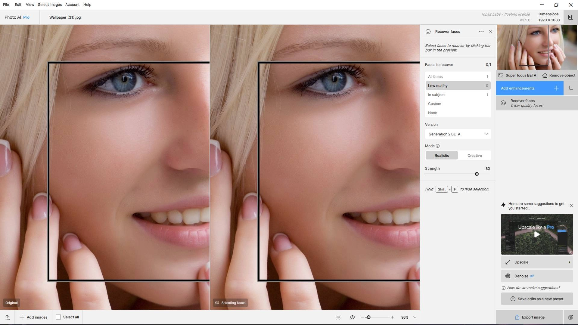 Как пользоваться Topaz Photo AI Pro 3.6.0 RePack by KpoJIuK