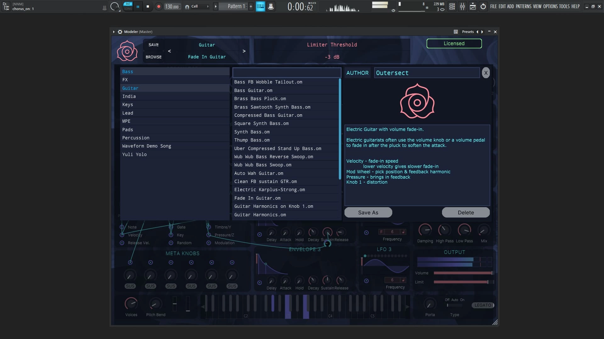 Как пользоваться Tracktion Software & Outersect - Modeler 1.2.4 Standalone, VSTi 3, AAX RePack by TCD