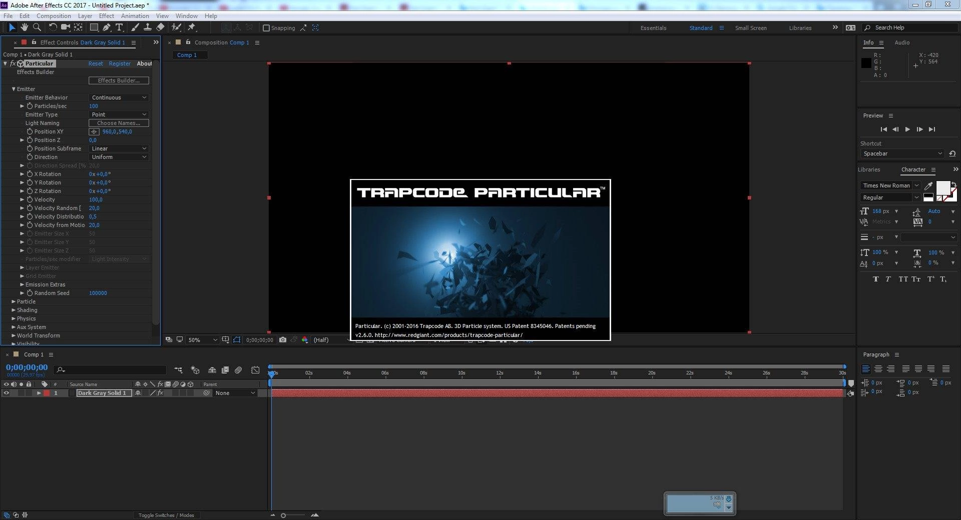 Как пользоваться Trapcode Suite 14.0.0