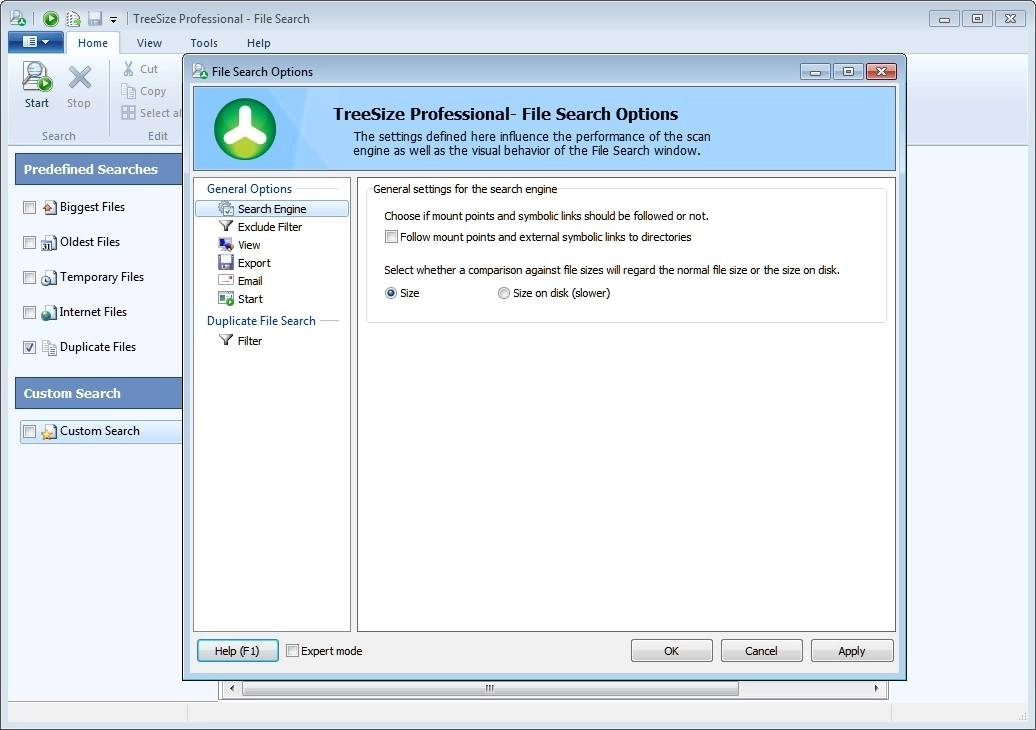 Как пользоваться TreeSize Professional 6.2.2.1066 Retail