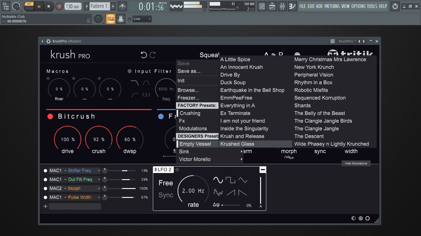 Как пользоваться Tritik - Krush Pro 1.1.1 VST, VST3, AAX