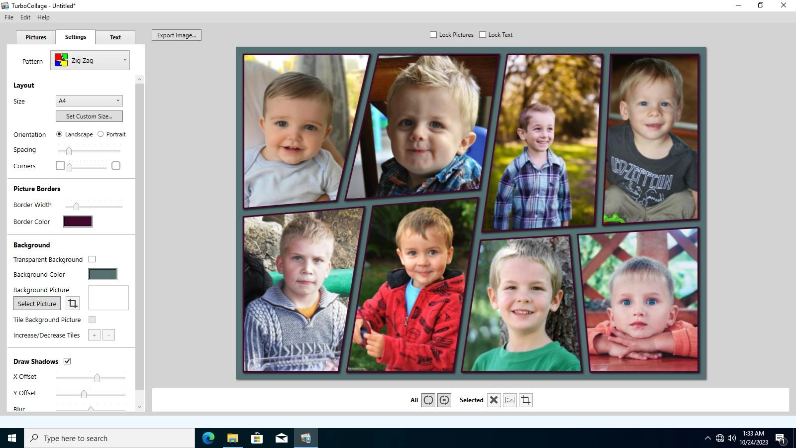 Как пользоваться TurboCollage Advanced / Home / Professional 7.2.11.0