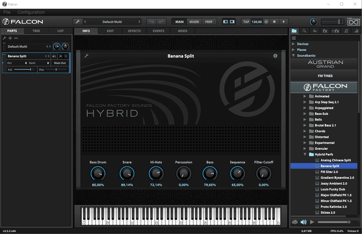 Как пользоваться UVI - Falcon v2.5.3 STANDALONE, EXE/VST/AAX x64 RePack by R2R