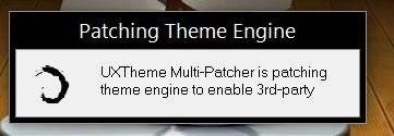 Как пользоваться UXTheme Multi-Patcher 13.0