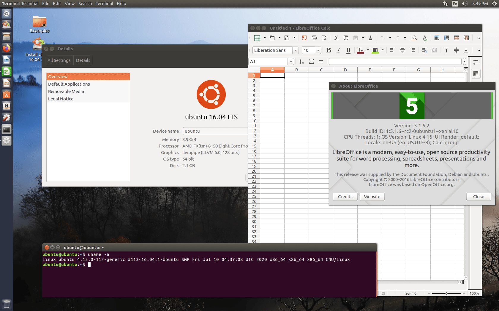 Как пользоваться Ubuntu 16.04.7 LTS Xenial Xerus 4xDVD