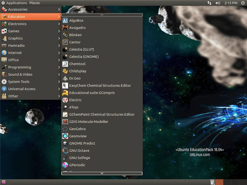 Как пользоваться Ubuntu EducationPack 16.04