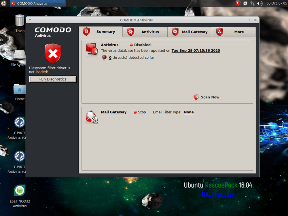 Как пользоваться Ubuntu RescuePack v.22.10