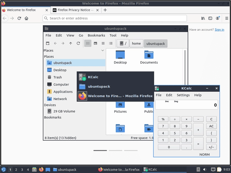 Как пользоваться Ubuntu*Pack 20.04 LXqt / Lubuntu DVD