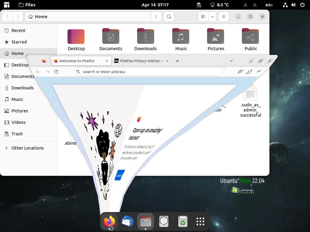 Как пользоваться Ubuntu*Pack 22.04 GNOME 1xDVD