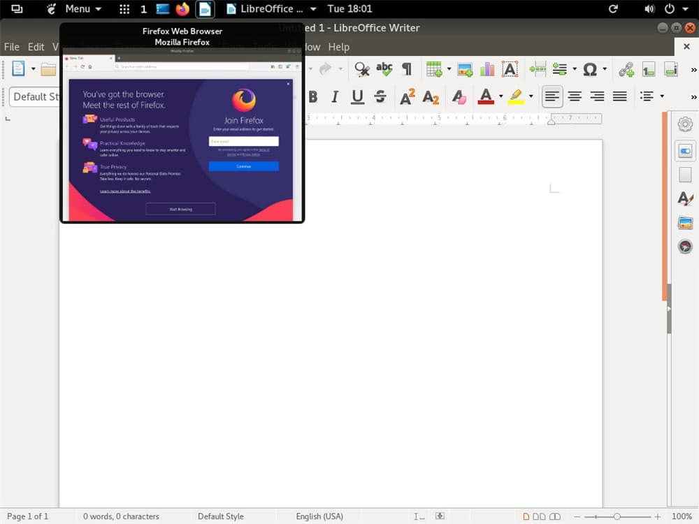 Как пользоваться Ubuntu*Pack GNOME 18.04 1xDVD