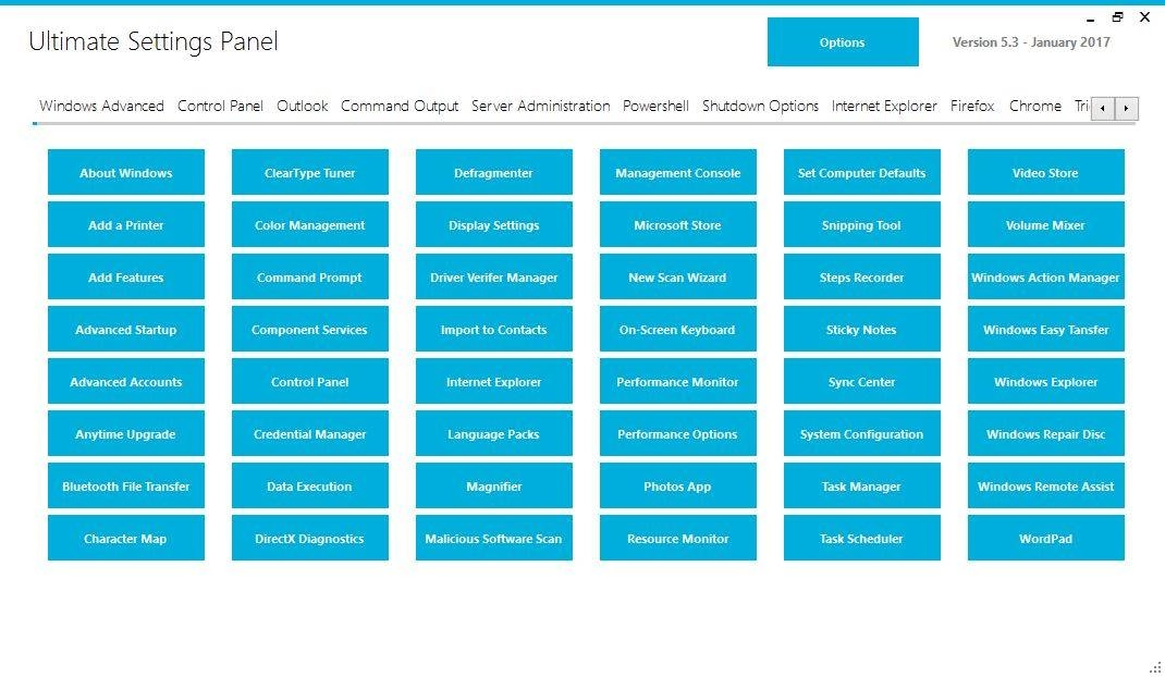 Как пользоваться Ultimate Settings Panel 5.3.0.0