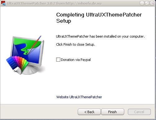 Как пользоваться UltraUXThemePatcher 3.0.2