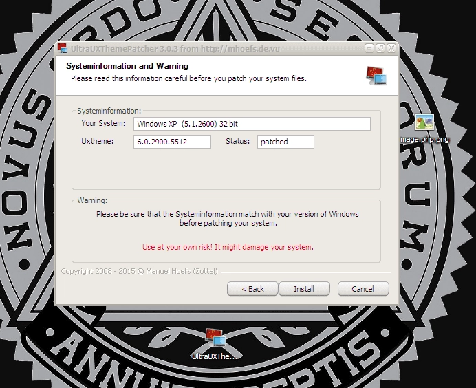 Как пользоваться UltraUXThemePatcher 3.0.3