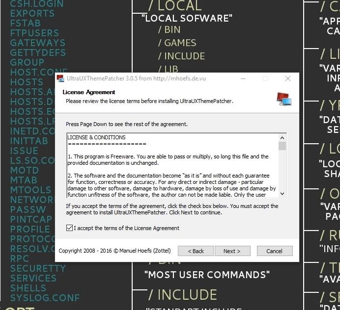 Как пользоваться UltraUXThemePatcher 3.0.5