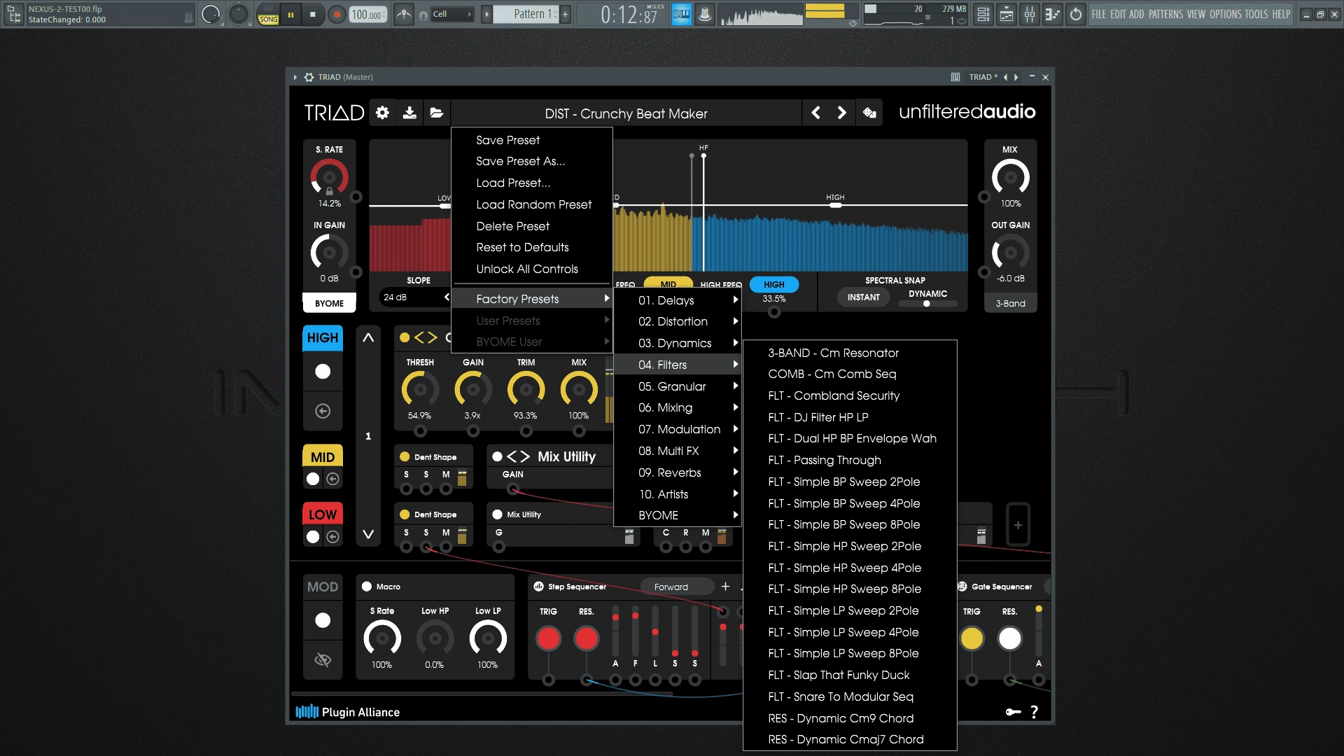 Как пользоваться Unfiltered Audio - TRIAD 1.3.5 VST, VST3, AAX RePack by TCD