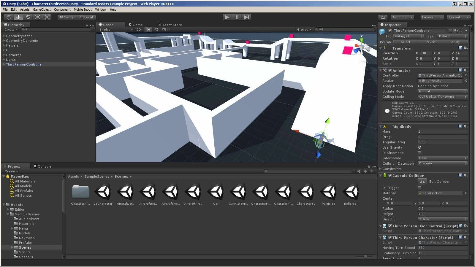 Как пользоваться Unity Pro 4.11f1 x64 LTS Release
