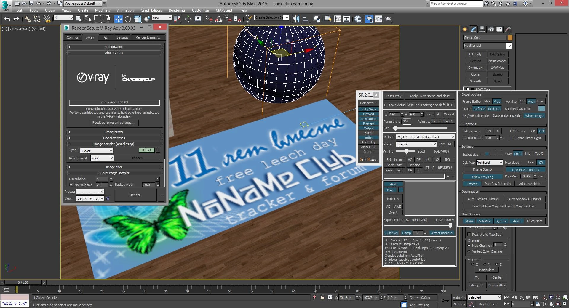 Как пользоваться V-Ray 3.60.03 for 3ds Max 2013-2018