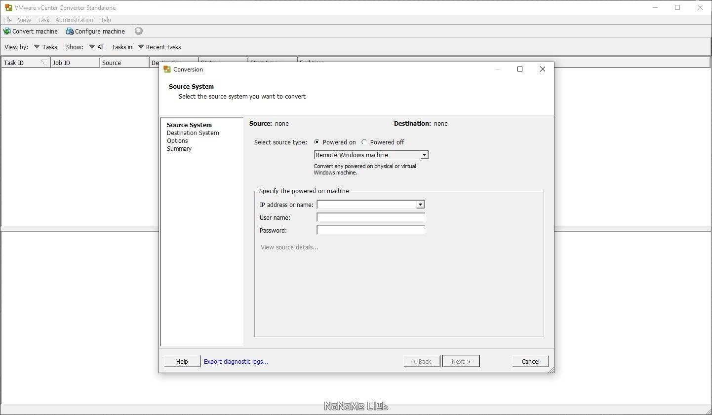 Как пользоваться VMware vCenter Converter Standalone 6.6.0