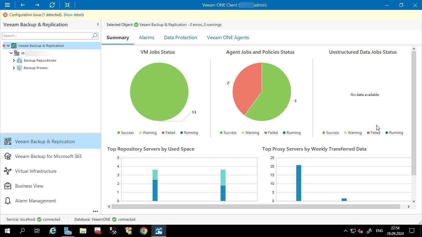Как пользоваться Veeam ONE 12.2.0 Build 4093