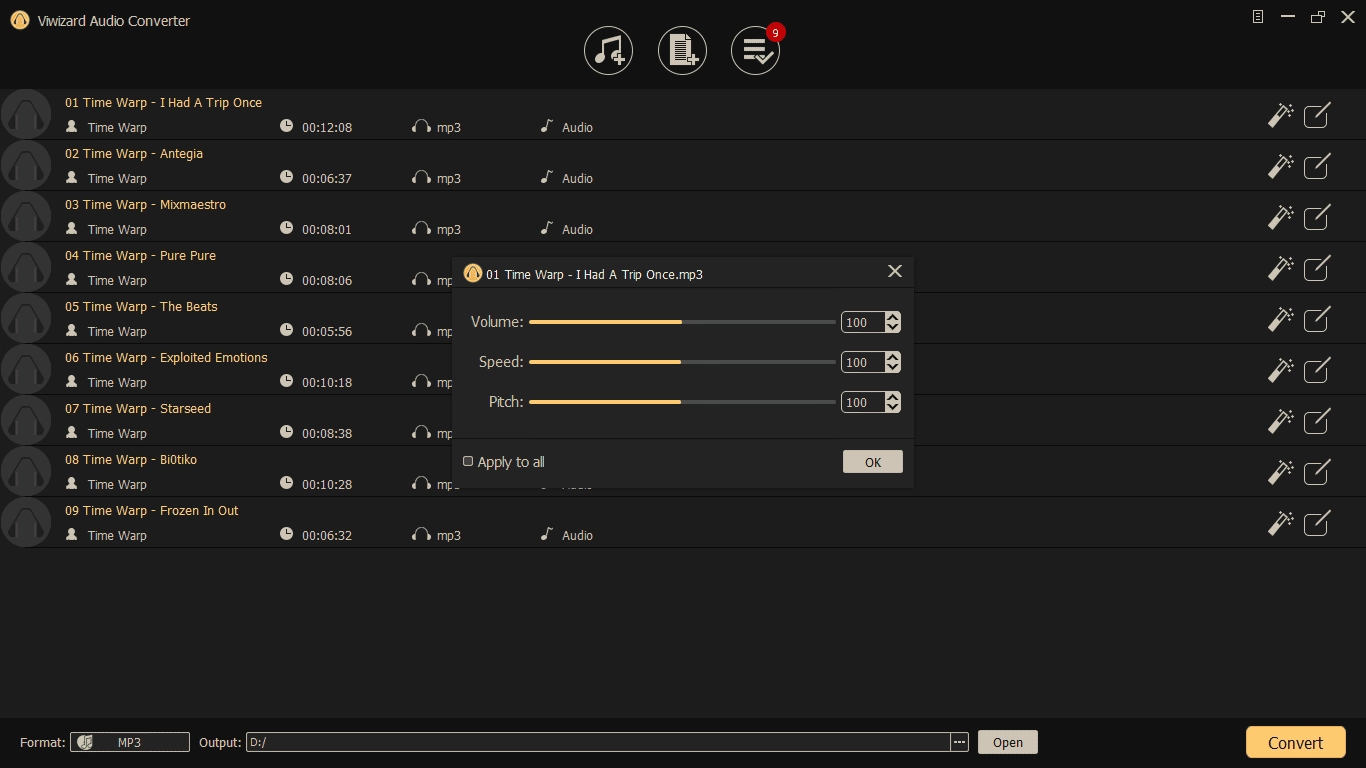 Как пользоваться ViWizard Audio Converter 3.9.0.59