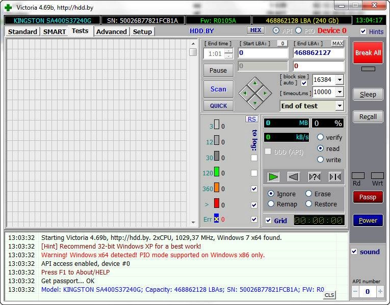 Как пользоваться Victoria 5.37 Portable