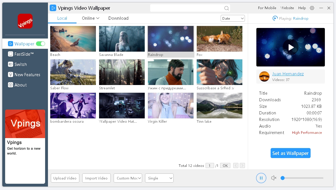 Как пользоваться Vpings 4.0.0.3