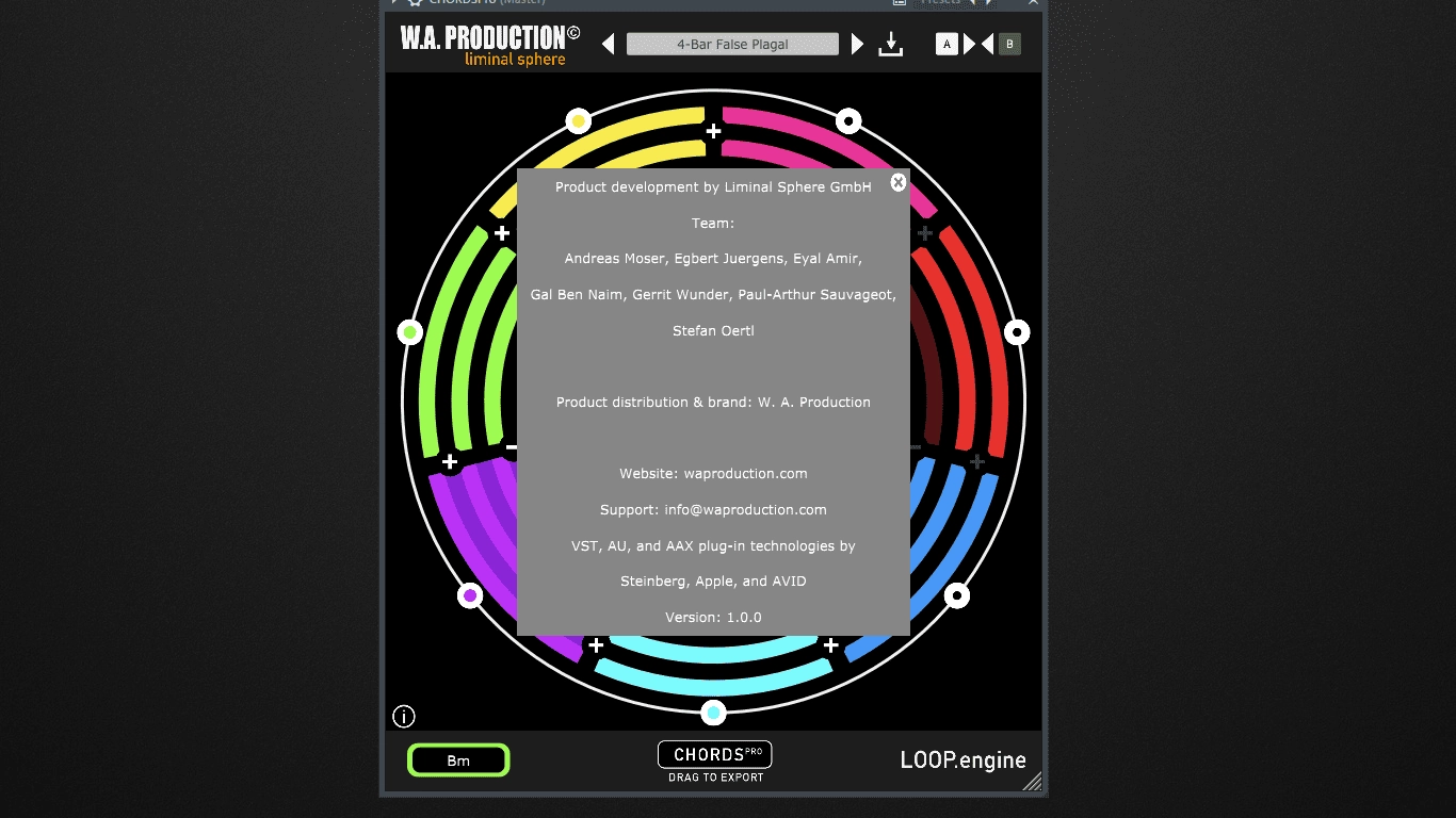 Как пользоваться W.A.Production - CHORDS Pro 1.0.0 VSTi, VSTi3, AAX