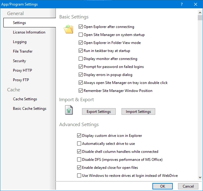 Как пользоваться WebDrive Enterprise Build 4562