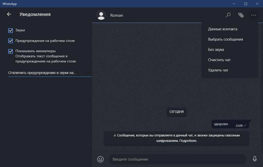 Как пользоваться WhatsApp 2.2319.9 RePack by elchupacabra