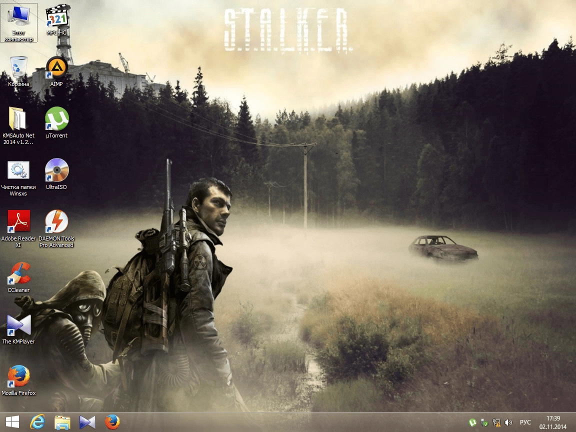 Как пользоваться Win 8.1 Enterprise No Metro S.T.A.L.K.E.R. Wallpaper by 43 Region