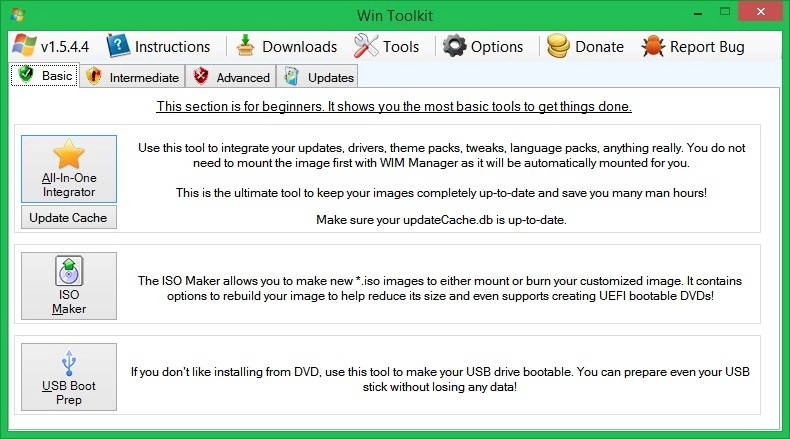 Как пользоваться Win Toolkit 1.5.4.4 Portable