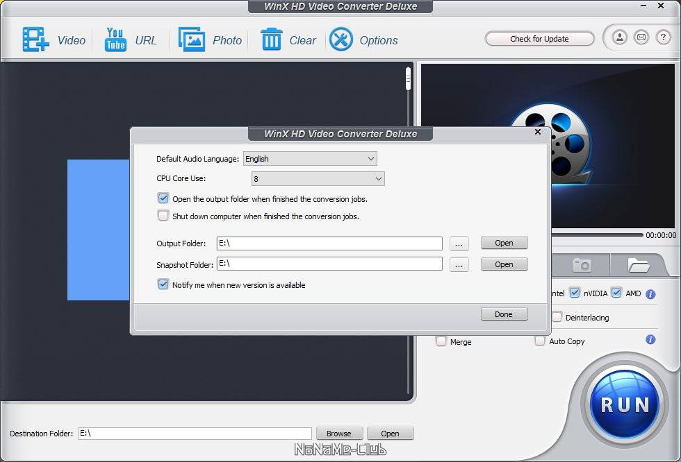 Как пользоваться WinX HD Video Converter Deluxe 5.16.8