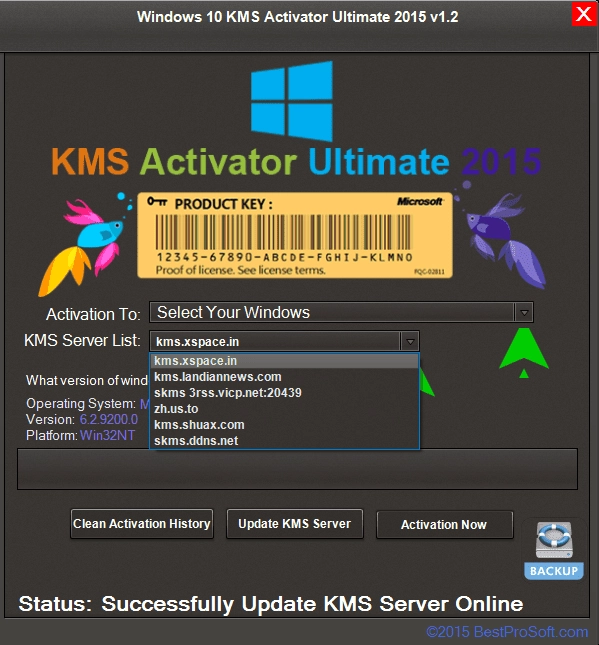 Как пользоваться Windows 10 KMS Activator Ultimate v1.2