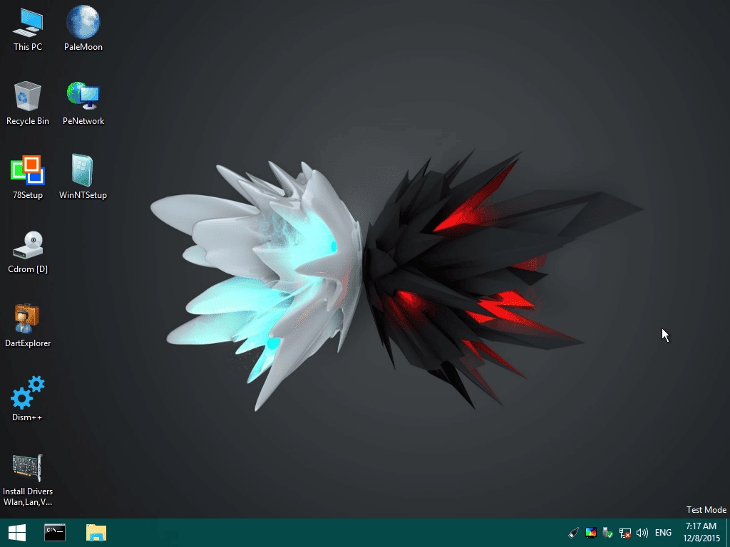 Как пользоваться Windows 10 PE En x86x64 06.12.15 by Xemom1