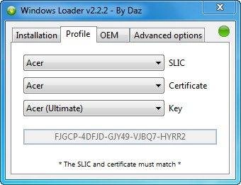 Как пользоваться Windows Loader 2.2.2 by Daz