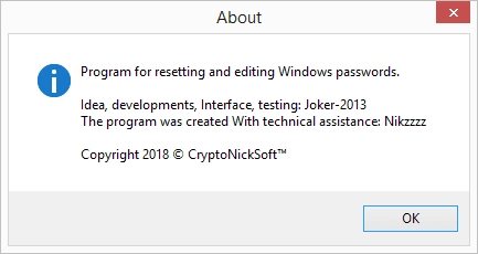 Как пользоваться Windows Login Unlocker 1.6