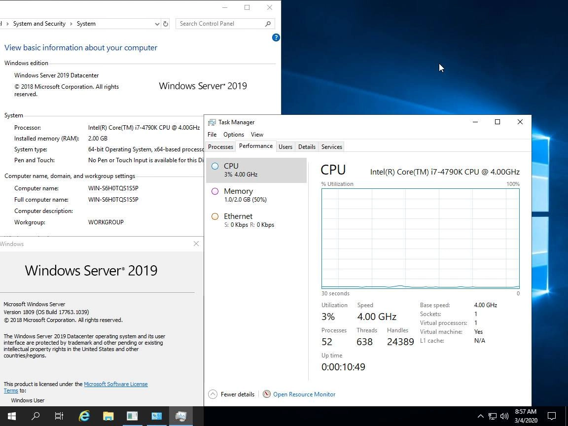 Как пользоваться Windows Server LTSC 1809 Build 17763.1039 Оригинальные образы от Microsoft MSDN