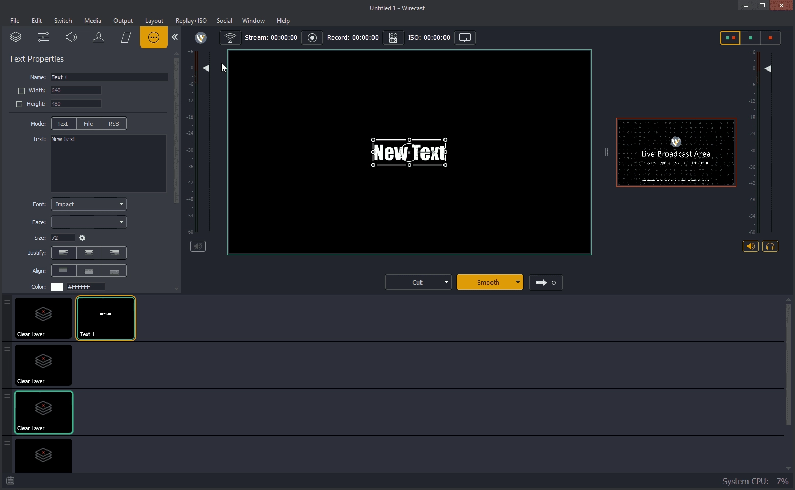 Как пользоваться Wirecast Pro 16.4.1