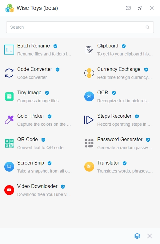 Как пользоваться Wise Toys 1.0.2
