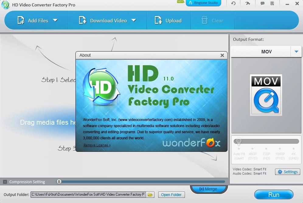 Как пользоваться WonderFox HD Video Converter Factory Pro 11.0