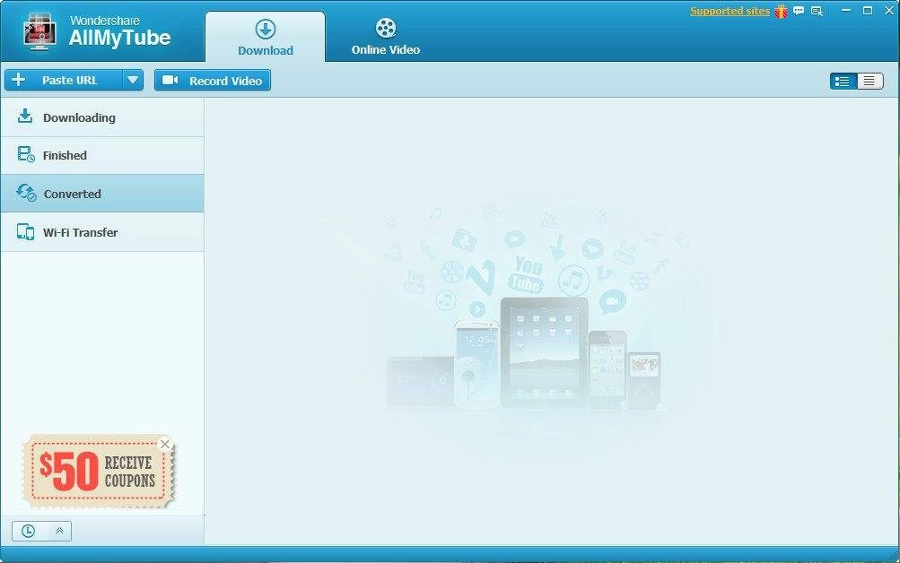 Как пользоваться Wondershare AllMyTube 4.7.0