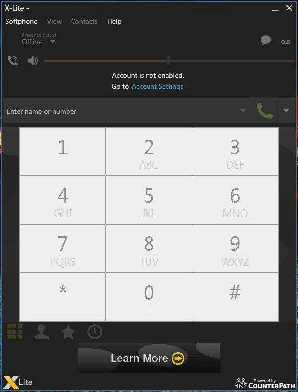 Как пользоваться X-Lite 4.8.4 Build 76589