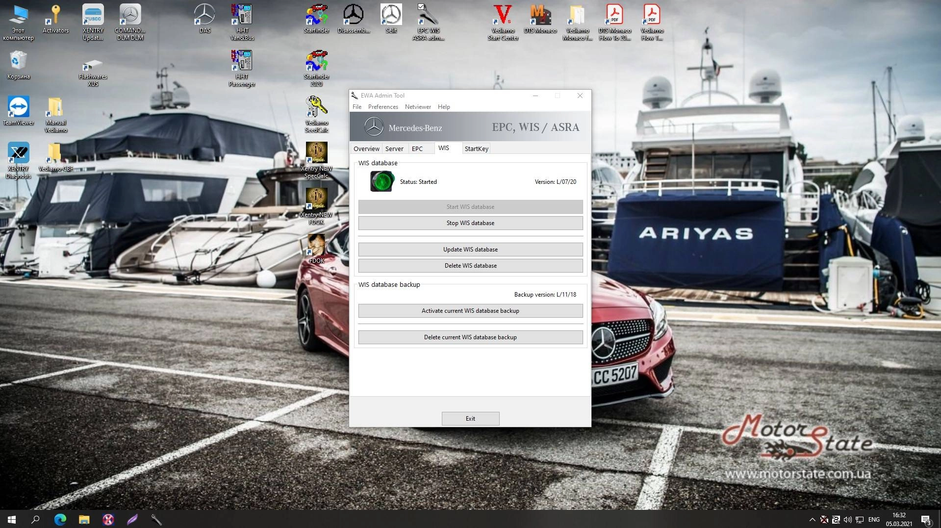 Как пользоваться Xentry PassThru 12.2020 HHT DAS SCN WIS EPC STARFINDER VEDIAMO MONACO Acronis image