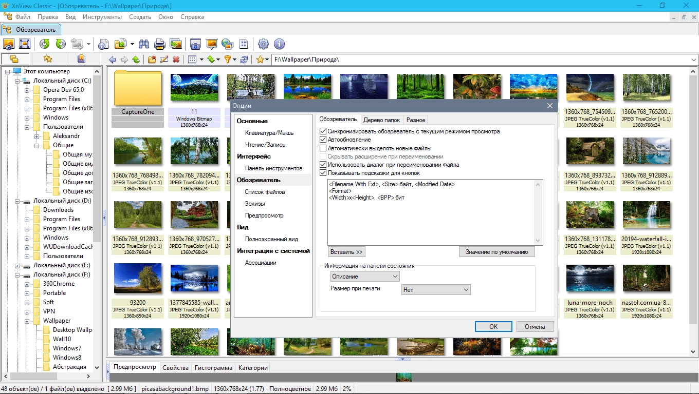 Как пользоваться XnView 2.49.2 Complete RePack by D!akov