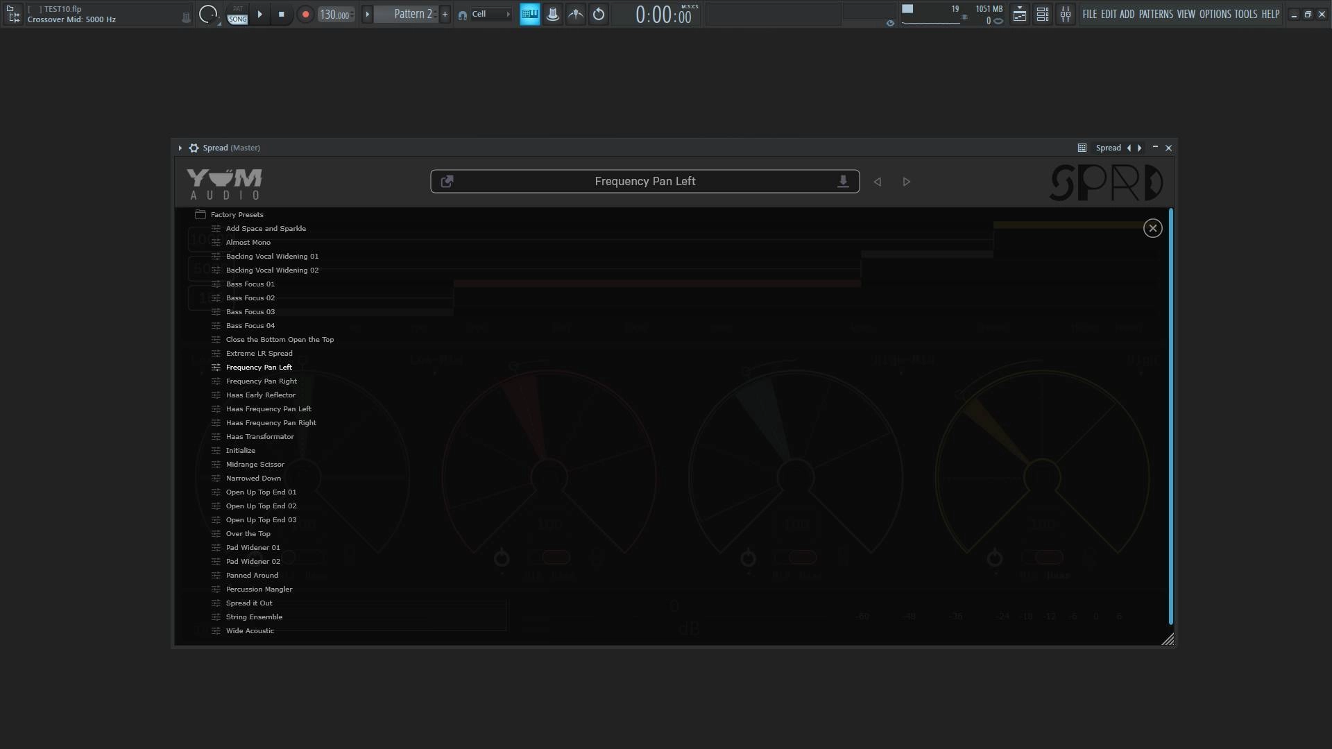 Как пользоваться Yum Audio - Spread 1.7.1 VST 3, AAX