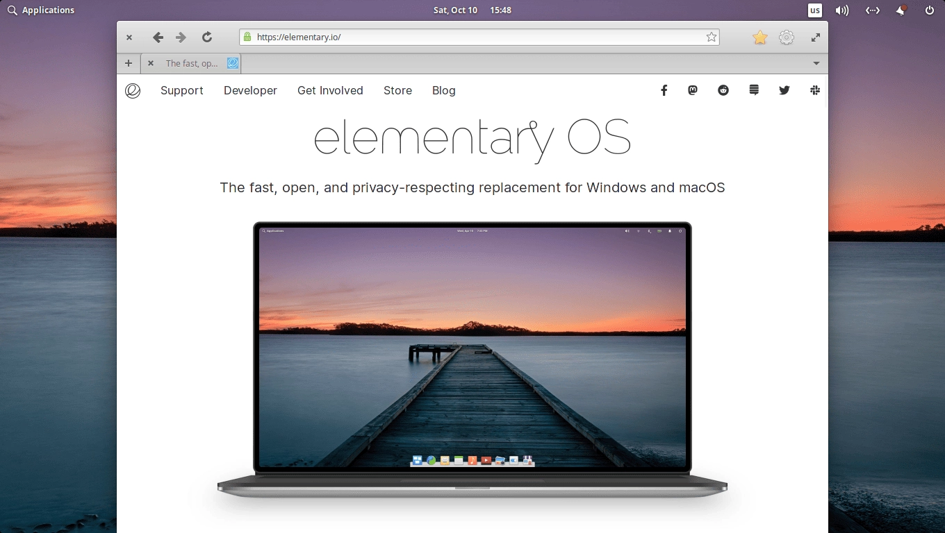 Как пользоваться elementary OS 5.1.6 Hera 1xDVD