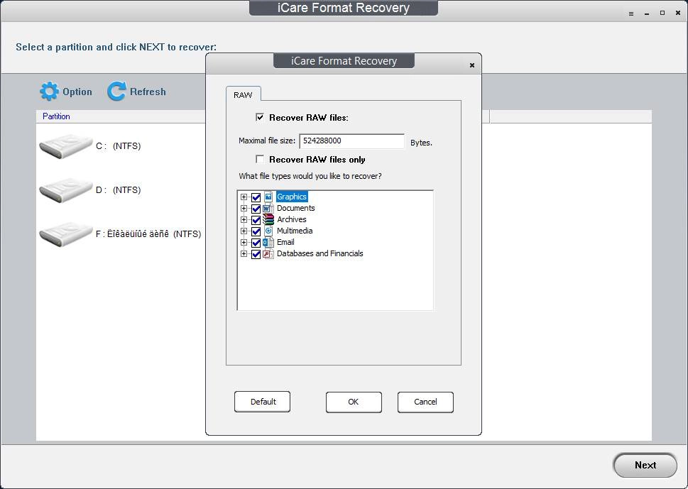 Как пользоваться iCare Format Recovery Pro 6.0.6 RePack by Manshet