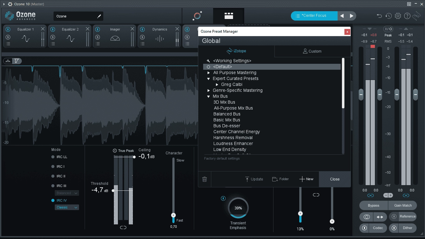 Как пользоваться iZotope - Ozone 10 Advanced 10.4.0 VST 3, AAX RePack by R2R