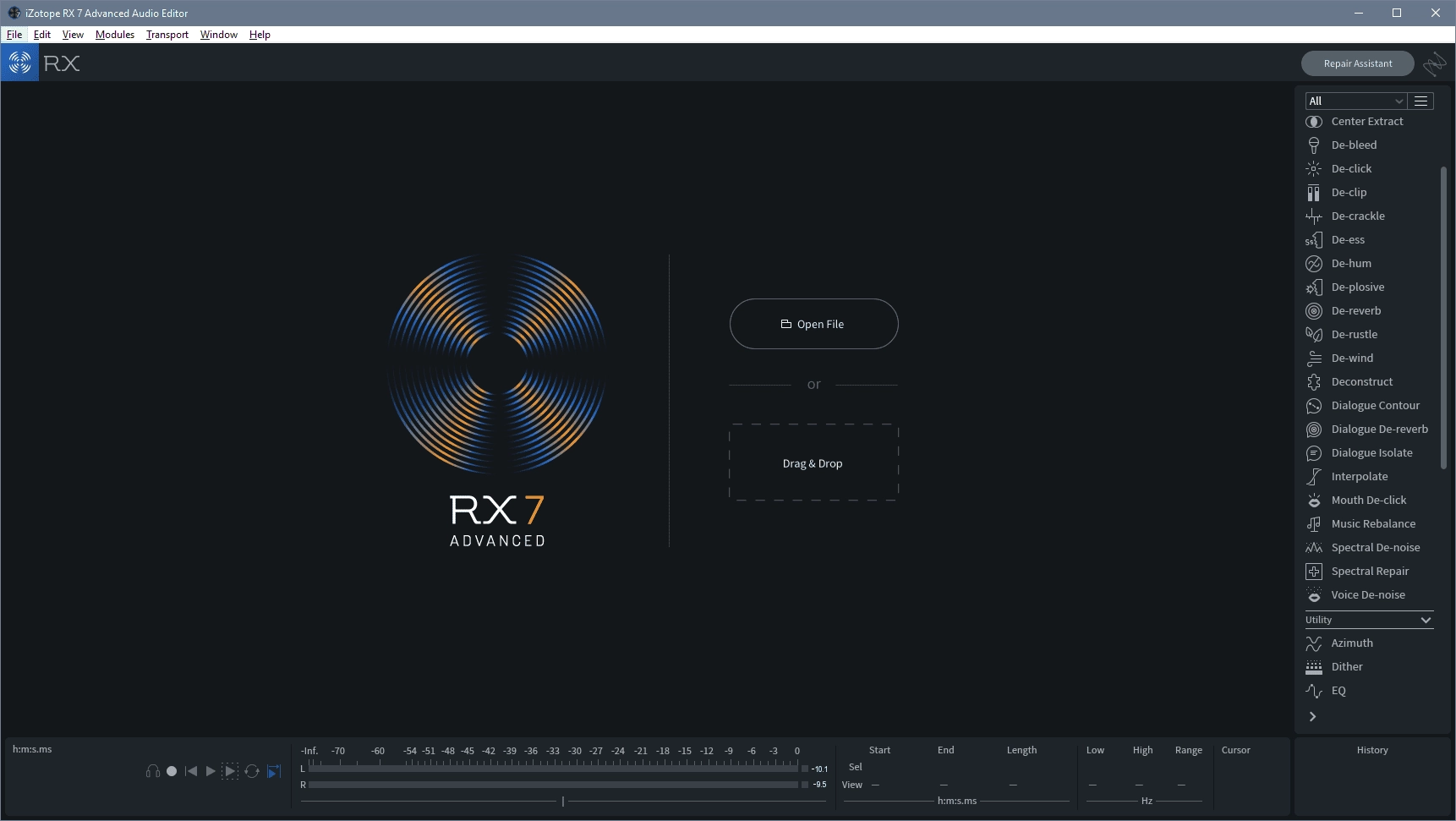Как пользоваться iZotope - RX 7 Audio Editor Advanced 7.01.315 STANDALONE, VST, VST3, AAX RePack by R2R