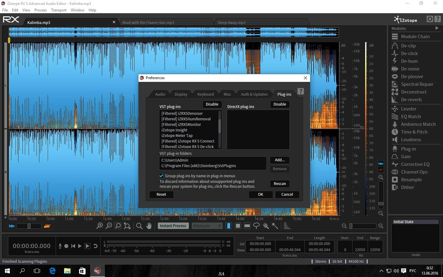 Как пользоваться iZotope RX 5 Advanced Audio Editor 5.01.184